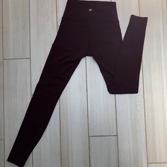 lululemon athletica Pants - Lululemon Athletica Align Legging Burgundy